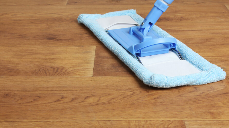 Vloeren onderhoud goed reinigen